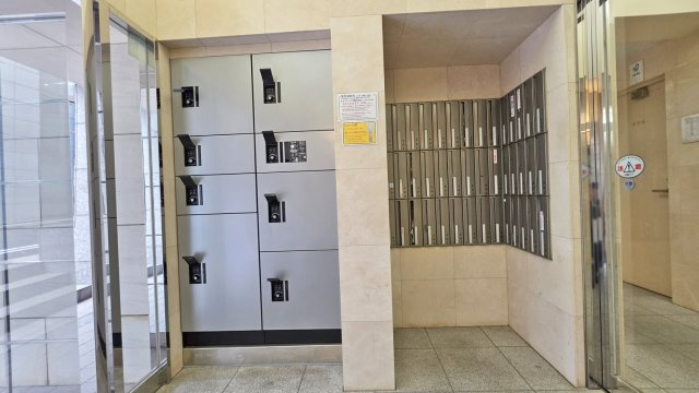 スカイコート三越前壱番館のその他共用部分|メールボックス・宅配ボックス