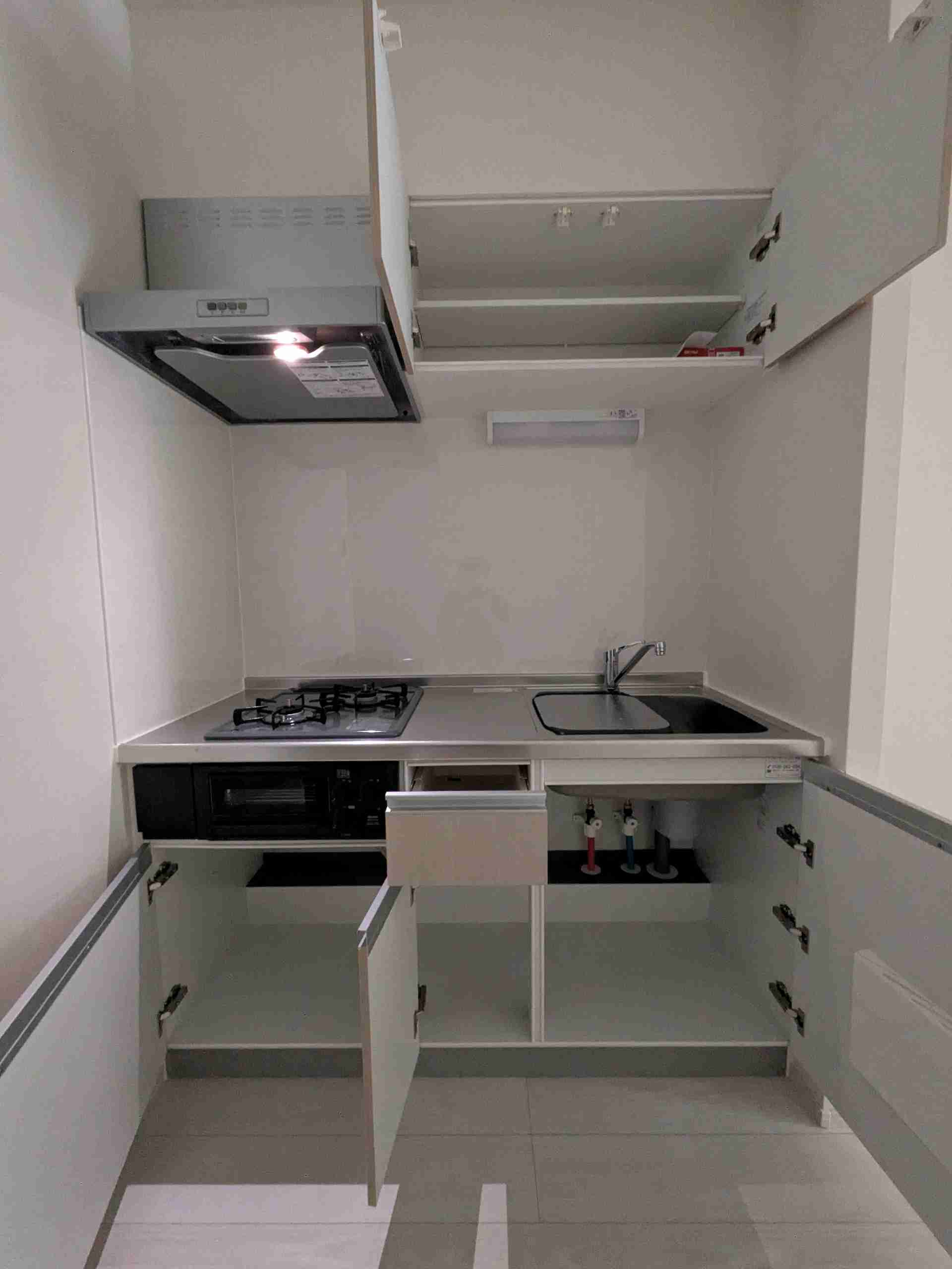 サンメイプル上新庄のキッチン