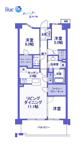 【間取り】 | プラウド川崎矢向