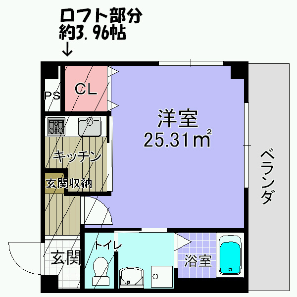 ブリランテⅠ番館の間取り