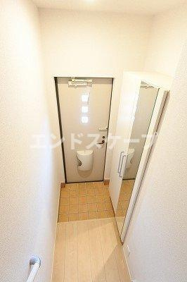 ルシエ　Ａの玄関|高崎、前橋のお部屋探しはエンドスケープまで！お客様の理想お聞かせ下さい♪