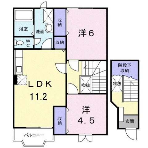 サンパレスの間取り