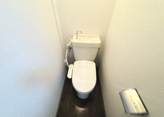 熊本市東区渡鹿８丁目のアパートのトイレ|清潔感のあるトイレです
