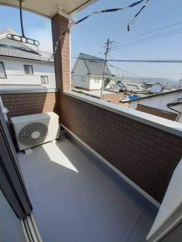 サンリットＫⅡのバルコニー