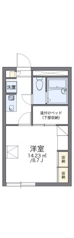 レオパレスルネの間取り