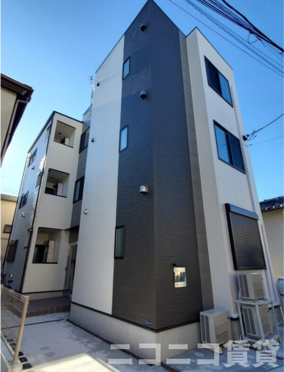 葛飾区金町２丁目のアパートの外観