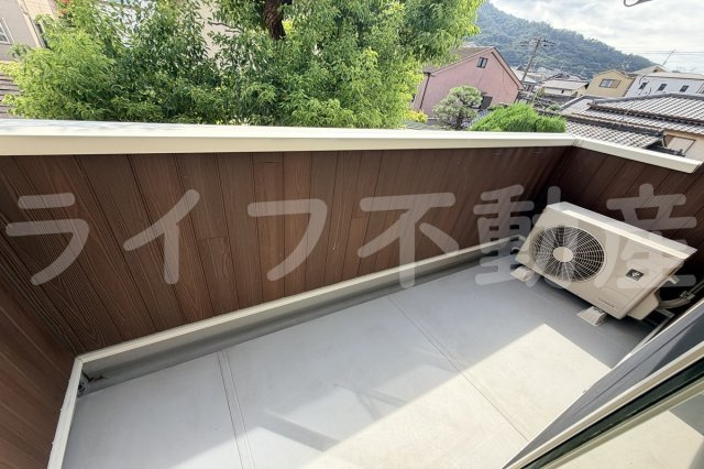 サンライズ コート東山のバルコニー