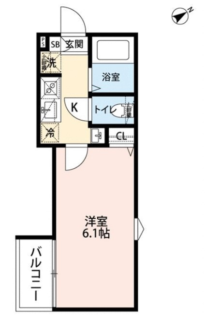 グランクオール柴又の間取り