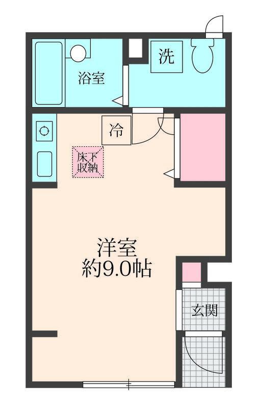 ステラ仲町の間取り