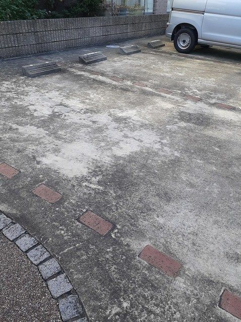 グランドールかさでらの駐車場