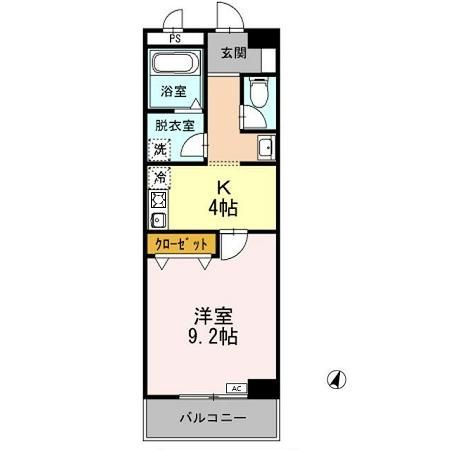 エクメネーキヤⅡの間取り