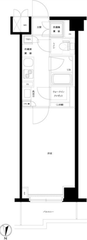 ルーブル亀戸天神前の間取り