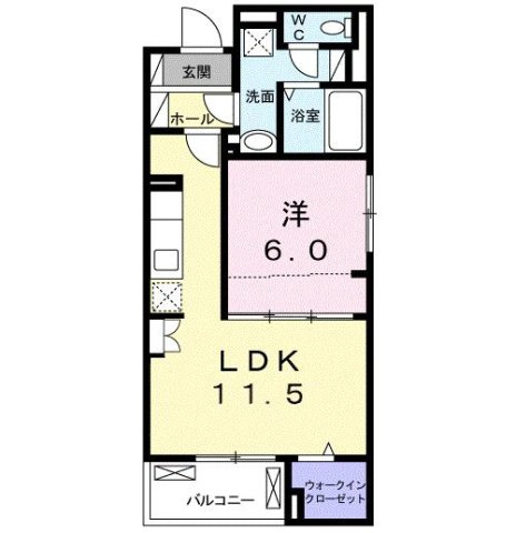 オリエンスの間取り