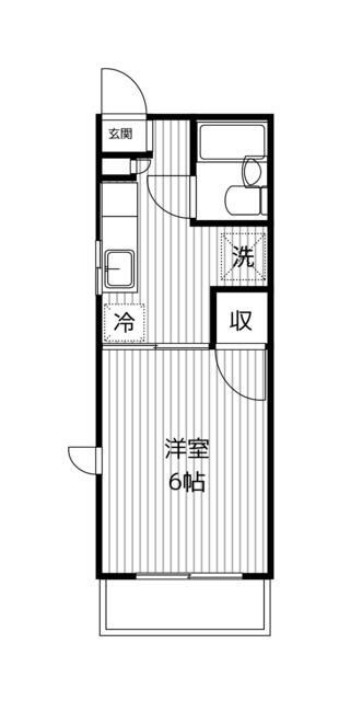 コーラルハイツ星川壱番館の間取り