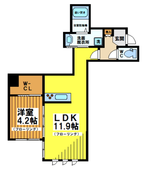 【間取り】 | ソレイユ大原
