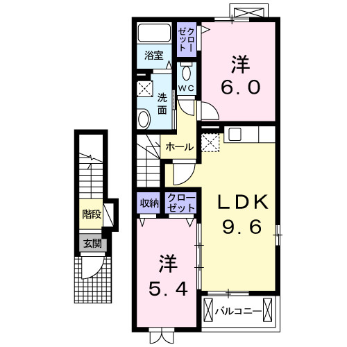 サンフラウアⅤの間取り