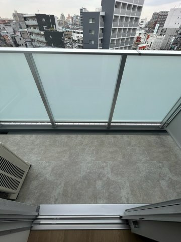 クレヴィスタ綾瀬Ⅲのバルコニー