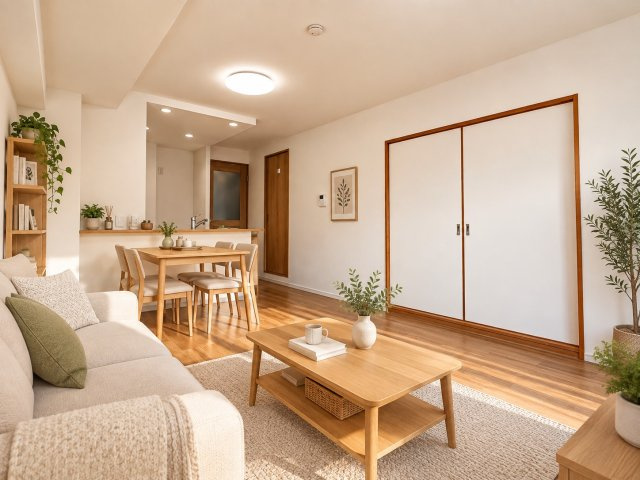 リベール千里新芦屋の居間・リビング