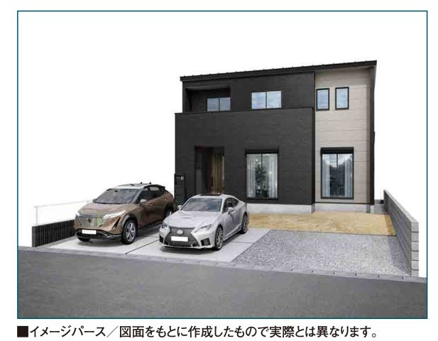 リナージュ ネクスジー 徳島市国府町01期の完成予想図