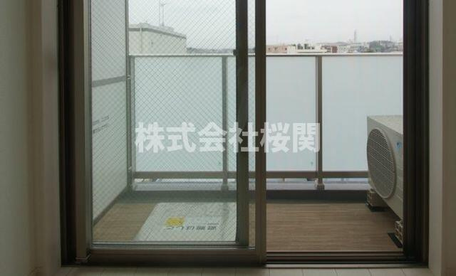 ベルシード横濱大口通のバルコニー