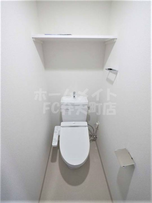 【トイレ】 | エステムコートディアシティWEST | 清潔感のあるトイレです