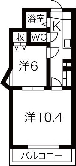 富士ビル第3の間取り