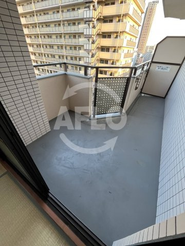 富士プラザⅢ　波除小学校区のバルコニー|富士プラザⅢ　バルコニー