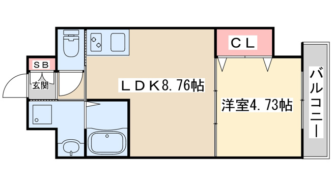 【間取り】 | ハル江坂ヒガシ