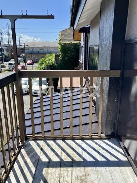 浪花町戸建のバルコニー