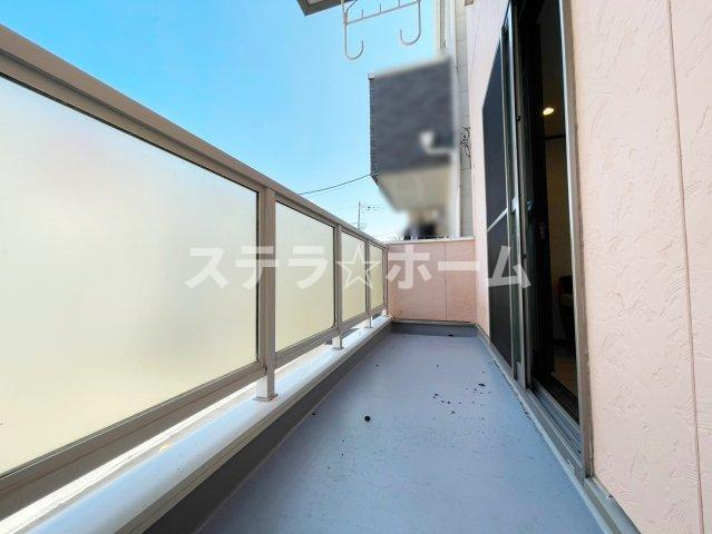 木川東1 中古戸建のバルコニー|陽当たり良好なバルコニーです