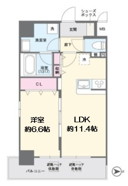 【間取り】 | Ｆｕｋｕ島之内