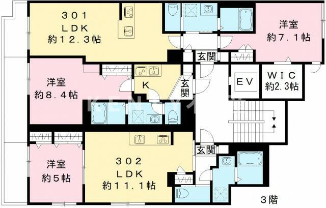 【区画図】 | ＳＯＬＡＣＩＯ戸越