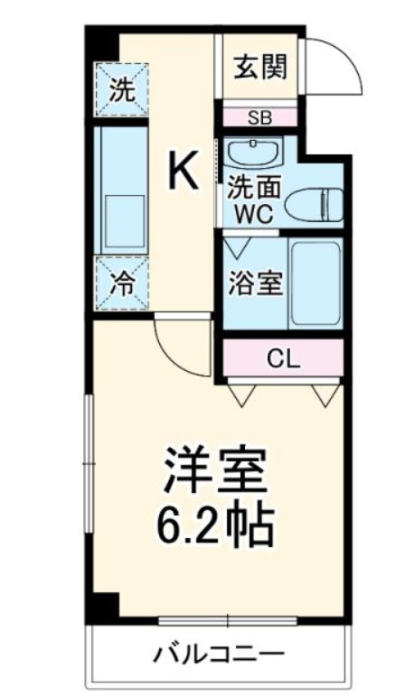 ジェラートーニ浦安の間取り