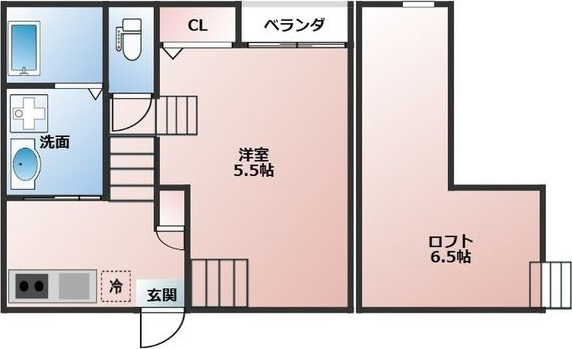 桜ステージの間取り