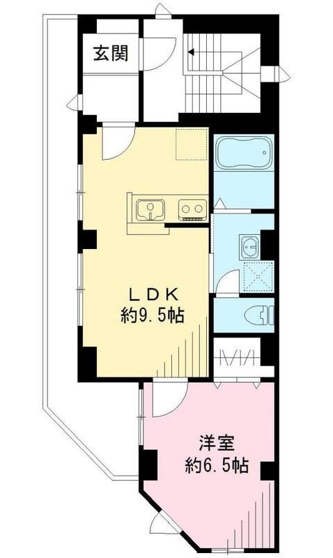 ブルーミア駒込の間取り|間取りです。