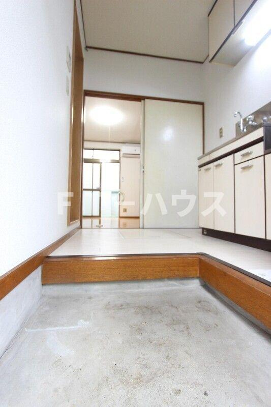 シャトン三山の玄関