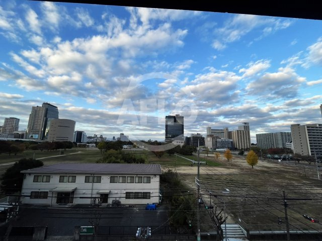 シスネ難波宮　南大江小学校区の展望|シスネ難波宮　眺望
