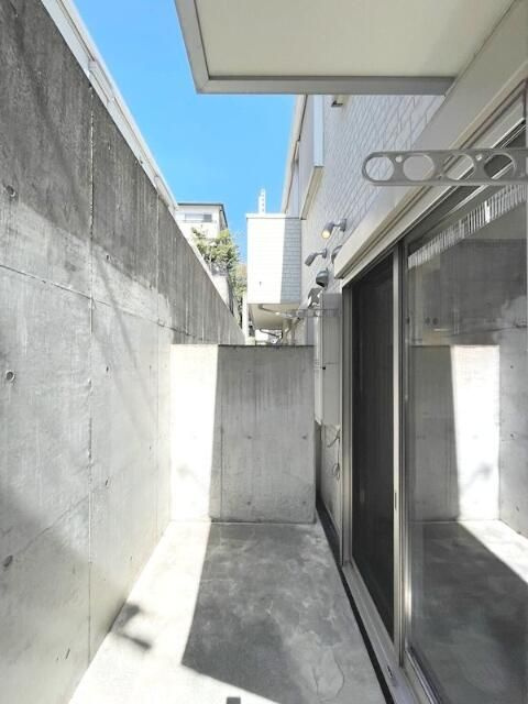 テラスハウス山王のバルコニー
