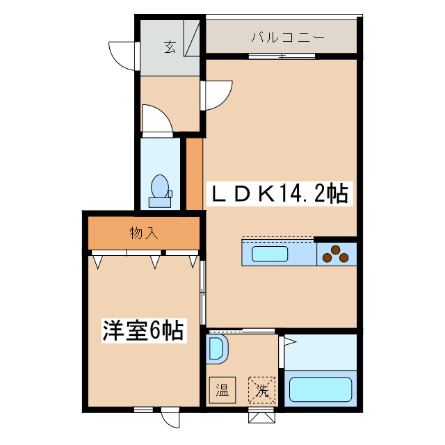 East Garden Ⅳの間取り