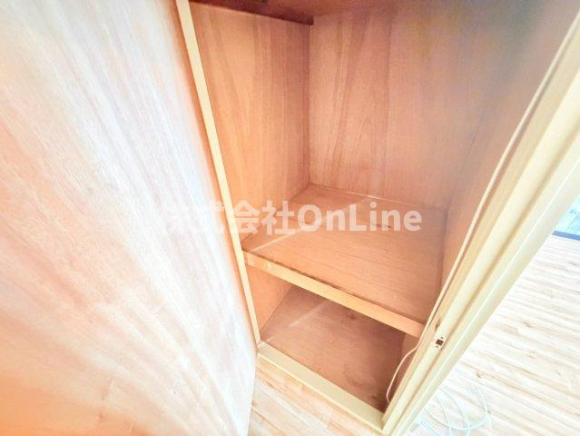 八尾市北久宝寺１丁目の賃貸マンションの収納