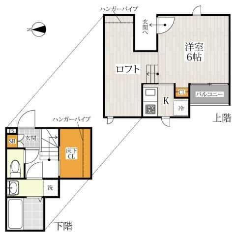 ＣＢ千葉中央リベルテの間取り