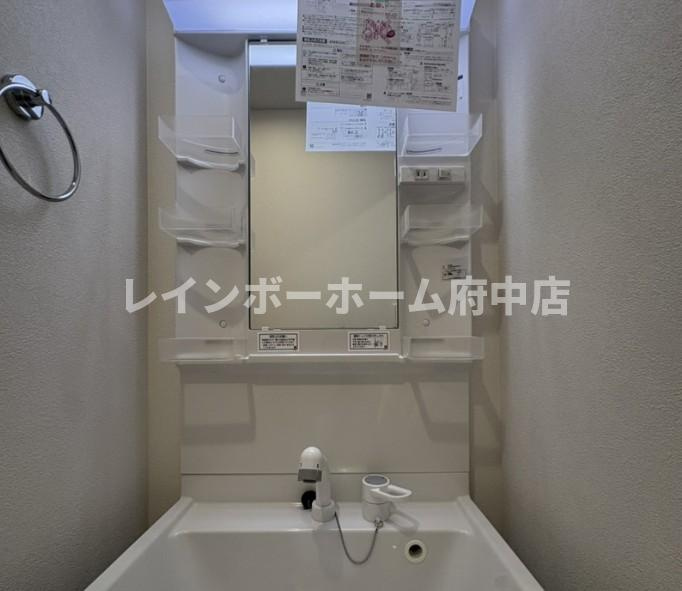 MELLAS八王子Ⅲの独立洗面台|※同施工会社参考写真