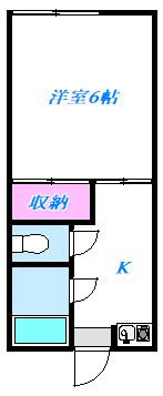 すずらんハイツの間取り