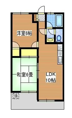 北原マンション(キタハラマンション)の間取り
