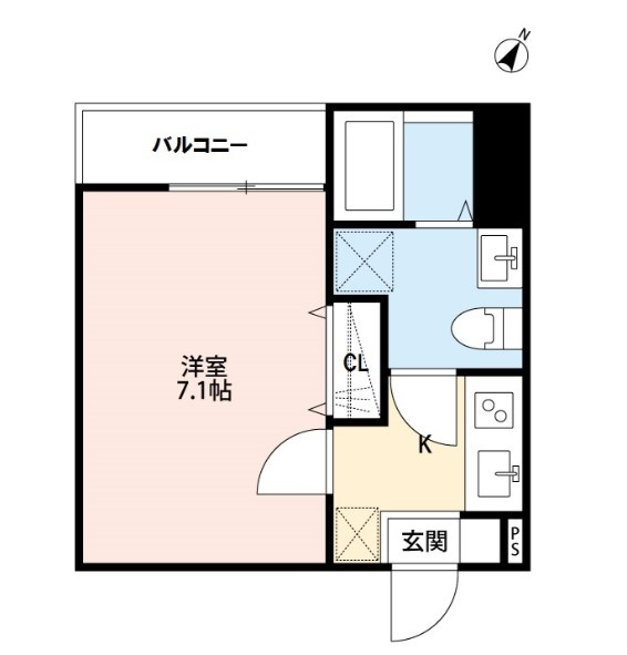 エバースタイル大和田の間取り