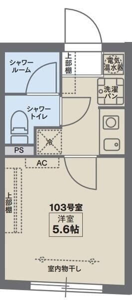 ＣＯＣＯＦＬＡＴ西大井の間取り