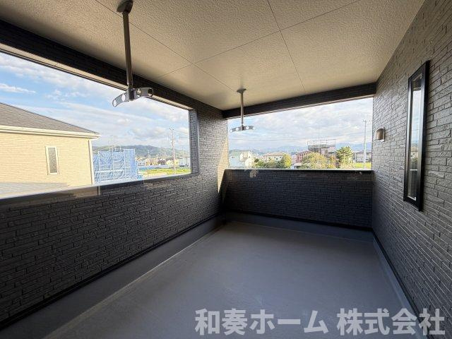 クレイドルガーデン徳島市国府町日開第2のバルコニー