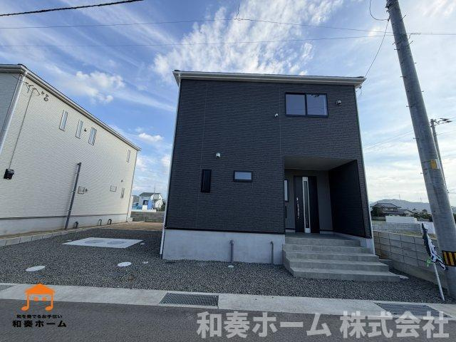 クレイドルガーデン徳島市国府町日開第2の前面道路含む現地写真