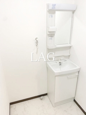 【洗面所】 | 第一コーポムラハシ | 洗面台です。