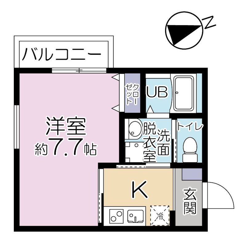 イーグル与野本町 A棟の間取り